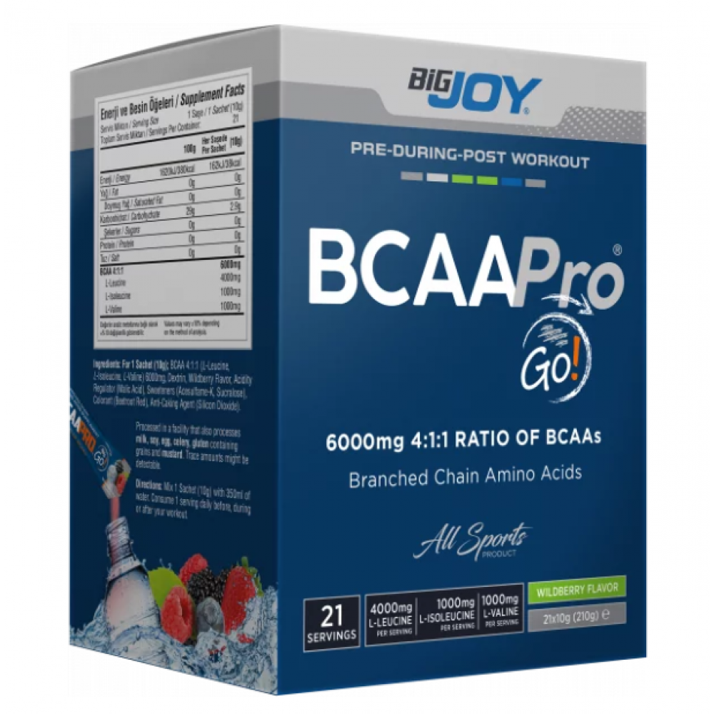 Bigjoy Sports BCAAPro Go! 4:1:1